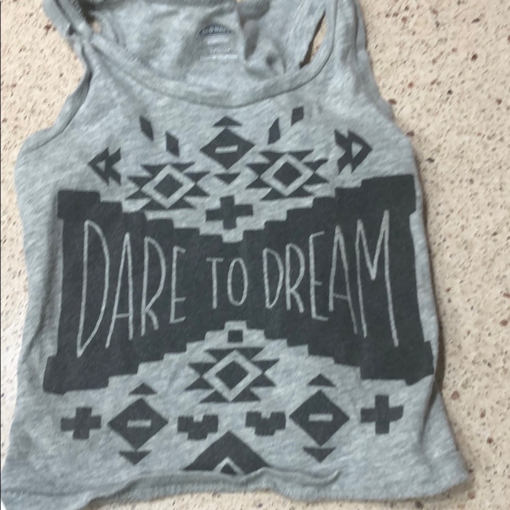 Dare to Dream girls tank